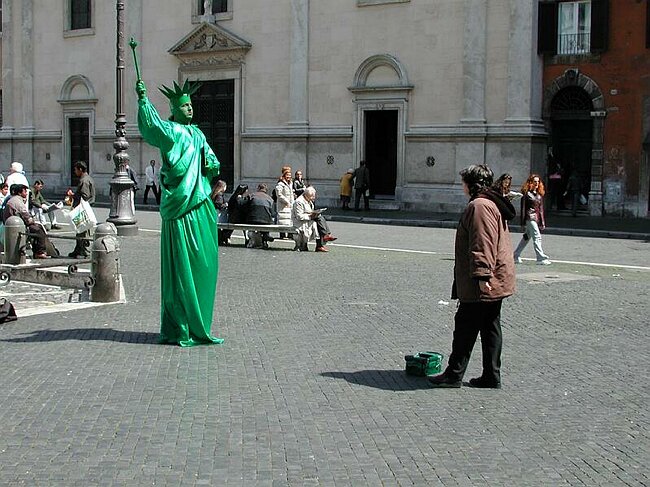 Mimo a Piazza Navona